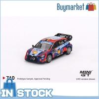ราคา ของแท้ มีสินค้า Mini GT 710 Hyundai I20และ Rally1ชุมนุม2023 MonteCarlo 3rd Place 11 (22295400403)