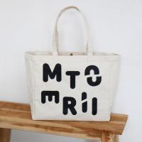 ราคา MEU ของแท้ พร้อมส่ง Tote Bag กระเป๋าผ้าแคนวาส กระเป๋าผ้า ใบใหญ่ มินิมอล สไตล์เกาหลี (19663898700)