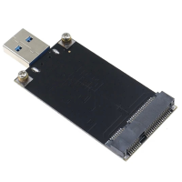 ราคา Msata to USB 3 0 Solid State Drive to Mobile Hard Drive ASM1153E Chip Plug and Play for Sizes 30 X 50 High Quality PC Metal 1 PCS (22142156636)