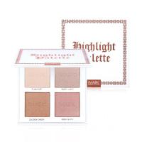 ราคา พาเลตชิมเมอร์ผงแป้งไฮไลท์ในจินตนาการคอนทัวร์หน้าไฮไลท์หน้าบรอนเซอร์แต่งหน้า4สี (22272507119)