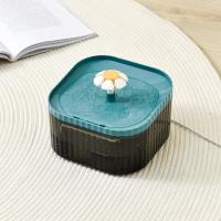 ราคา Leuco น้ำพุดอกไม้ น้ำพุแมว ที่ให้น้ำ ที่ให้อาหาร ชามแมว ชามหมา (21752894527)