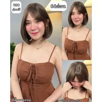 ราคา เบอร์ 66 รหัส Elle วิกผมสั้นปลายงุ้มเล็กน้อย มีหน้าม้า หนังศีรษะเทียมแบบใหม่รูปตัวS แถมเน็ต ขาตั้ง ของแถม (22156601395)