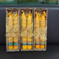 ราคา เทียน เทียนพรรษาแกะลาย เทียนคู่แกะลายเบอร์ 15 สั้น เทียนพรรษาสีเหลือง เทียนคู่ เทียนไข เทียนขี้ผึ้ง เทียนถวายพระ เทียนพรรษา เทียนชัย เทียนแกะลาย (22198699462)