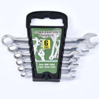 ราคา ประแจปากตาย ประแจแหวนข้าง 8 19mm 6 8 piece combination wrench set 8 to 19mm dual purpose wrench set (22273040897)