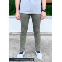 ราคา MTE กางเกงยีนส์ชาย ยีนส์ผู้ชาย ยีนส์กระบอกเล็ก ยีนส์ยืดผู้ชาย ผ้าคัตตอนยีนส์ยืด สีเขียวขี้ม้า เป้าซิป รุ่น 111 10 (19895134131)