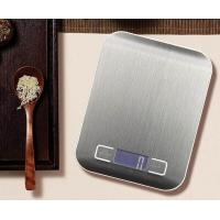 ราคา ใหม่ Food Diet Weight Scale เครื่องชั่งดิจิตอล 5 กิโลกรัม ผิวหน้าสแตนเลส ตาชั่งดิจิตอล สวย หรูหรา เครื่องชั่งน้ำหนัก เครื่องชั่งในครัว (514038289)