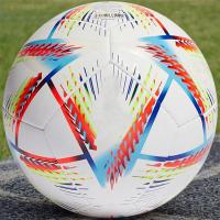 ราคา ลูกฟุตบอลหนังPUขนาดมาตรฐานเบอร์5 การแข่งขันฟุตบอลพรีเมียร์ลีกฟุตบอลหนังแท้สวมใส่สบายเบอร์ 5 Ball (22247365675)