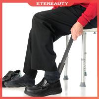 ราคา ETEREAUTY 1 ชิ้นจัดการฮอร์นรองเท้าหนังหุ้มสแตนเลส Shoehorn สำหรับรองเท้ารองเท้าผ้าใบกางเกง สีดำ (21794525744)