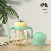 ราคา Book Buqi วัสดุนำเข้าขวดนมหลอดดูดสำหรับเด็ก6เดือน1ปีขึ้นไปดื่มน้ำปากเป็ดดื่มนมแก้วหัดดื่ม (20584944019)