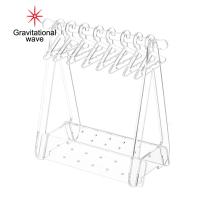 ราคา ที่ยึดจอแสดงผลเครื่องประดับ8ชั้นแบบแขวนหลายรูโปร่งใสอะคริลิคตะขอต่างหูสร้อยคอขาตั้งอุปกรณ์จัดระเบียบเครื่องประดับร้านค้า (20055806710)