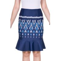 ราคา NK กระโปรงลายไทย ทรงหางปลา เอวสูง ผ้าญี่ปุ่น (16099228066)