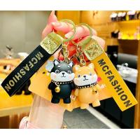 ราคา พวงกุญแจลายน้องหมาชิบะ พวงกุญแจรถ บ้าน กระเป๋า (14636327491)