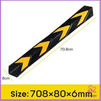 ราคา ยางหุ้มขอบเสาหุ้มมุมเสา สำหรับกันรถชนขอบเสา แถบสะท้อนแสง Rubber Wall Corner (21738886376)