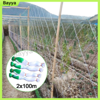 ราคา ตาข่ายปลูกพืชผัก ตาข่ายแตงกวา ค้างปลูกผัก ค้างผัก 2x100เมตร ตาข่ายปลูกผัก อวนแตง ตาข่ายไม้เลื้อย ปลูกผักเลื้อย (22164433206)