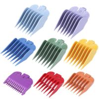 ราคา Professional Hair Clipper Replacement Sheath 8 Colors Size Limit Comb Accessory Guide Comb Suitable for Wahl Trimmers (16318607046)