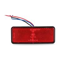 ราคา Flash Sale Universal รถจักรยานยนต์จักรยาน LED หยุดเบรคป้ายทะเบียนไฟท้ายไฟท้ายควัน LEN (19193502467)