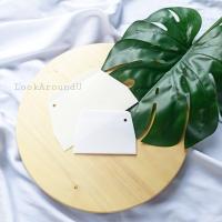 ราคา ที่ปาดหน้าเค้ก ที่ปาดขอบเค้ก แผ่นพลาสติกปาดหน้าเค้ก แผ่นปาดครีมแบบเรียบ ที่ตัดแป้งโดว์ ที่ปาดเค้ก Cake Scraper (2346826001)
