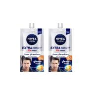 ราคา มีคูปองส่งฟรี 7 ml 8 ml นีเวีย เมน เซรั่ม NIVEA Men Serum ชนิดซอง (22285505490)
