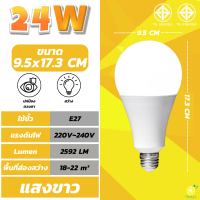 ราคา หลอดไฟ LED 5W 7W 9W 12W 15W 18W 24W ผ่านมาตรฐาน มอก หลอดไฟปิงปอง หลอดไฟ led กลม หลอดไฟ led e27 (16421819535)