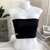 ราคา 043 เกาะอก ซับใน เกาะอกแฟชั่น ผ้านิ่ม เกาะอกไม่มีสาย สีพื้น (21011385892)