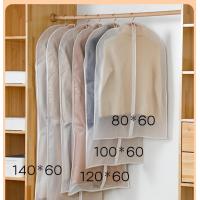 ราคา 1011 A ถุงคลุมชุด คลุมเสื้อชุด เนื้อผ้าร่ม ถุงคลุมชุดสูทกันฝุ่น ถุงคลุมชุดราตรี ถุงคลุมสีขาวขุ่น พร้อมส่ง (21400036455)