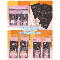 ราคา สมุดระบายสีรุ้ง สมุดระบายสี ฝึกพัฒนาการ กระดานขูดสีรุ้ง sanrio (21024149869)