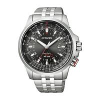 ราคา นาฬิกา CITIZEN Eco Drive GMT Pilot Promaster BJ7071 54E MENS WATCH (19801911863)