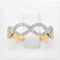 ราคา Happy Jewelry แหวนเพชรของแท้ ทองแท้ 9k 37 5 ขายได้ จำนำได้ แหวนเพชรดีไซน์สวย SI313 (21840967780)