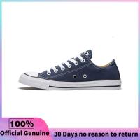 ราคา รับประกัน 3 เดือน Converse Chuck Taylor All Star Low Top Blue Sneakers 102329 (22217769892)