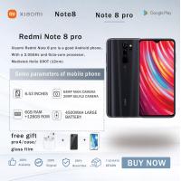 ราคา Xiaomi Redmi Note 8 Pro สมาร์ทโฟน 6 128GB กล้อง 64MP 20MP G90T ความละเอียดปานกลาง 12nm 6 53นิ้ว 4500 MAh (18615976292)