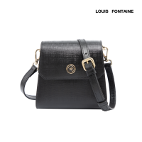 ราคา Louis Fontaine กระเป๋าสะพาย Cross Body รุ่น ELEANOR สีดำ (21764113511)