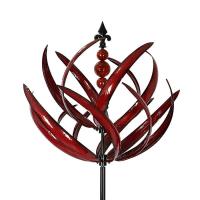 ราคา New Modern Minimalist Decorable Harlow Wind Spinner Rotator Harlow Wind Spinner Wrought Iron Windmill Gardening Detachable Plug (21797841411)