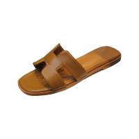 ราคา รองเท้าแตะส้นแบนสำหรับผู้หญิงใส่ด้านนอกฤดูร้อน 2023 ใหม่รองเท้าชายหาดริมทะเลรองเท้าแตะแฟชั่นทุกแบบ h รองเท้าแตะ (19784500581)