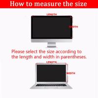 ราคา PRIVACY FILTERฟิล์มป้องกันมองเห็นคนด้านข้างกันแสงกันรอยNOTEBOOK PC ALL IN ONE 16 9 16 10 จ (22274453372)