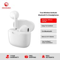 ราคา RedSimba หูฟังไร้สาย True Bluetooth 5 4 หูฟังพร้อมเคสชาร์จไร้สายหูฟังตัดเสียงรบกวนในหูสำหรับโทรศัพท์กีฬาทำงานการชาร์จ USB Cใช้ได้กับ iPhone Android (22093141421)