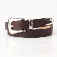ราคา Vintage Adjustable Boho Western Belt Women Black Brown Leather Belt Female Cowboy Hight Waist Belts for Ladies Jeans Dresses (11314837476)