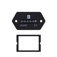 ราคา DC10V 80V Mechanical Hour Meter Hourmeter for Engine Generator Boat Automobiles Motorcross Motor Truck Tractor (20302615410)