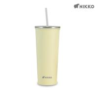 ราคา NIKKO แก้วน้ำสเตนเลส พร้อมหลอด 0 63 ลิตร NK TW BK063 (21750721262)