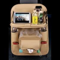 ราคา กระเป๋าเก็บของหลังเบาะรถยนต์ กระเป๋าหลังเบาะ หนังPU กระเป๋าเก็บของในรถ แขวนหลังเบาะ ใช้ดี สินค้าพร้อมส่ง (22190841892)