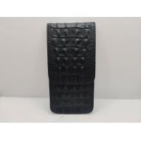 ราคา กระเป๋าหนังใส่มือถือ ซองหนังใส่โทรศัพท์ หนังแท้ อัดลายจระเข้ (21060562662)