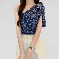 ราคา Closet Crush เสื้อเปิดไหล่สาวเกาหลีลายดอก หลายสี (21913275988)