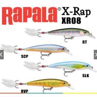 ราคา เหยื่อตกปลา Rapala X Rap XR08 ขนาด 8cm 7g (16994830659)