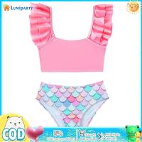 ราคา Toddler Girls Swimwear Two Pieces Swimsuit Summer Beach Bathing Suit Infant Baby Girl Bikini Swimsuit Set For Indoor Outdoor Summer Bathing (21761528863)