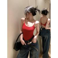 ราคา Cici J1013 บอดี้สูทสายเดี่ยวผ้าเรยอน ดีเทลเว้าหลัง มีฟองน้ำ สวยแซ่บซ่า (21947927330)