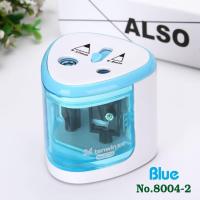 ราคา กบเหลาดินสอไฟฟ้า เครื่องเขียน อุปกรณ์สำหรับเหลาดินสอ Electric pencil sharpener (7672968939)