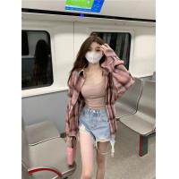 ราคา ZY SHOP เสื้อเชิ้ตแขนยาว เชิ้ตลำลอง ลายสก๊อตสีชมพู เท่ๆ คูลๆ แมทช์ได้หลายลุคหลายสไตล์ เนื้อผ้านุ่ม สวมใส่สบาย ไม่หนาไม่บางจนเกินไป สินค้าพร้อมส่งจ้า (21933031221)