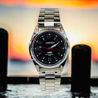 ราคา นาฬิกาผู้ชาย US submarine รุ่น J 035M นาฬิกาข้อมือผู้ชายสายเหล็กกันน้ำ 100 เข็มเรืองแสงระบบควอทต์ (21933151194)