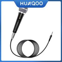 ราคา HUAQOO ไมค์พร้อมสาย ไมค์โครโฟน ร้องเพลง คาราโอเกะ Professional Dynamic Microphone (22186589363)