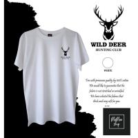 ราคา WILD DEER สินค้าขายดี เสื้อยืดคอตตอนแท้ M 3XL (20467185429)