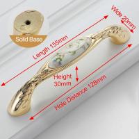 ราคา มือจับประตูลิ้นชัก ตู้เสื้อผ้า ตู้เสื้อผ้า ลูกบิดเซรามิค สไตล์วินเทจ ยุโรปโบราณ (21699528743)